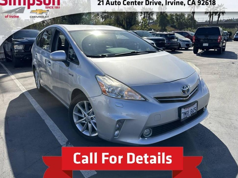 TOYOTA PRIUS V 2014 JTDZN3EU5E3327733 image